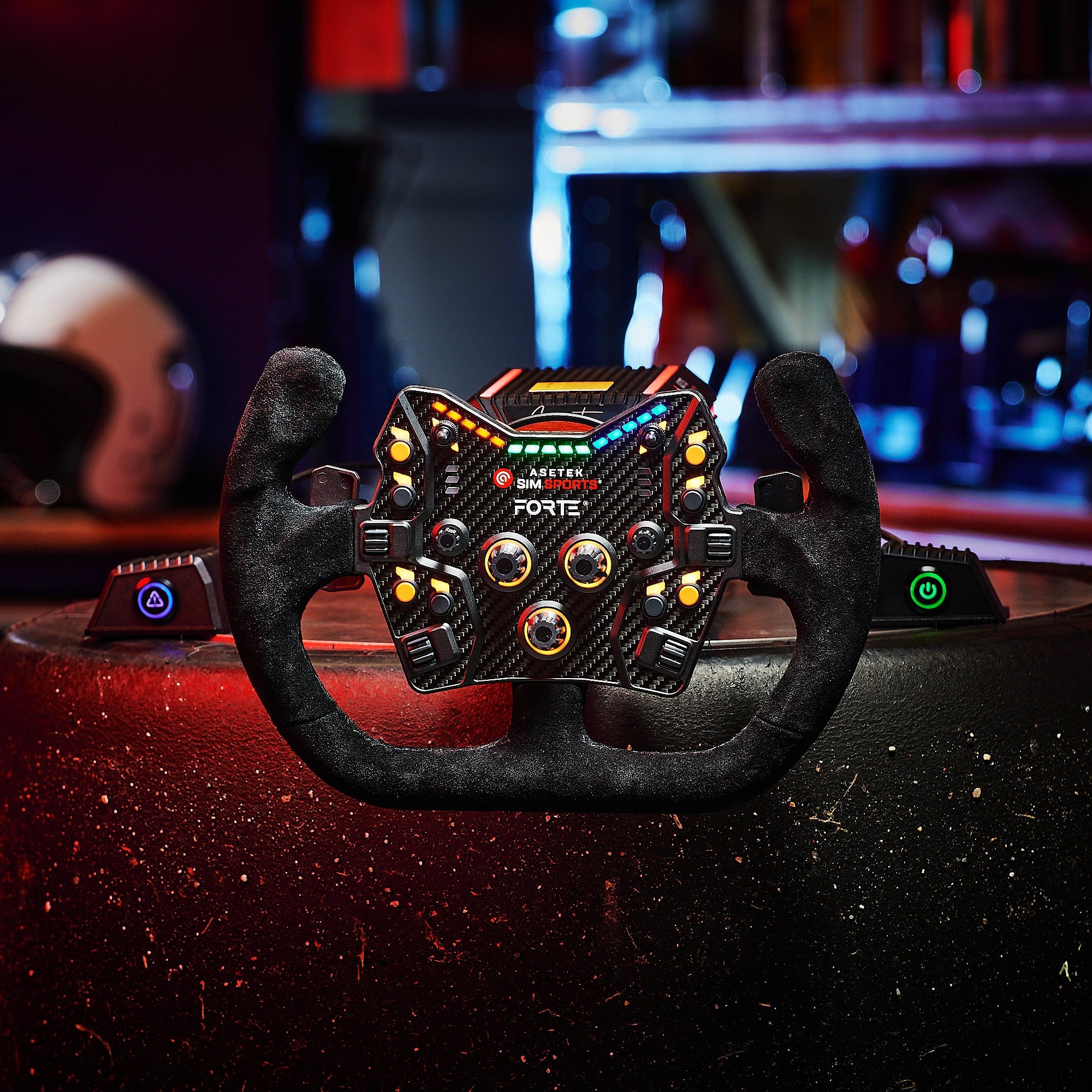 Asetek Open D Black Suede Rim