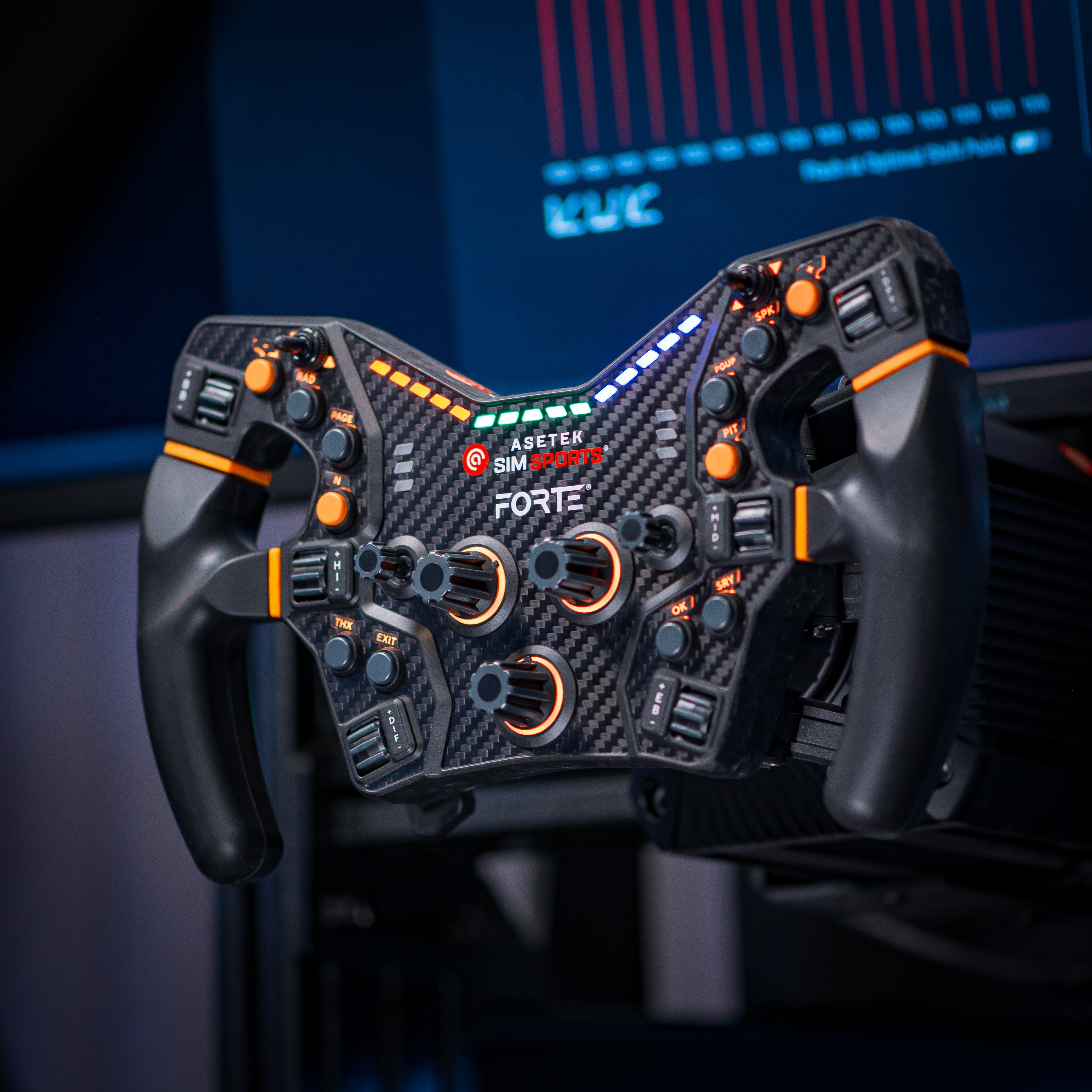 Asetek SimSports® Forte® Lenkrad