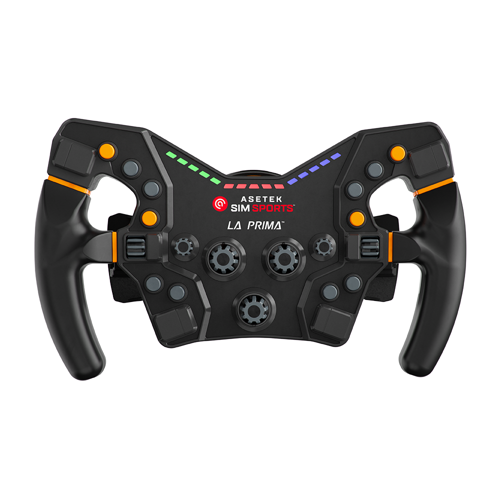 Asetek La Prima™ Formula Steering Wheel (Orange)