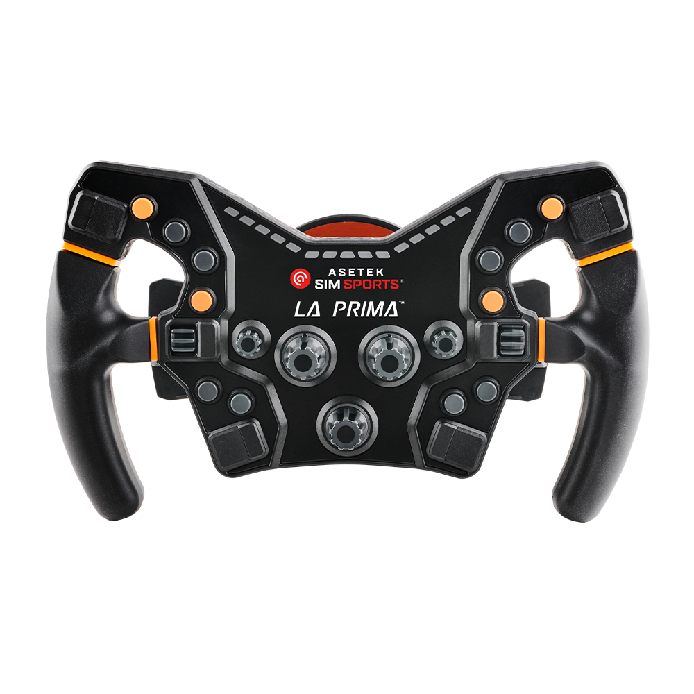 Asetek La Prima™ Formula Steering Wheel (Orange)