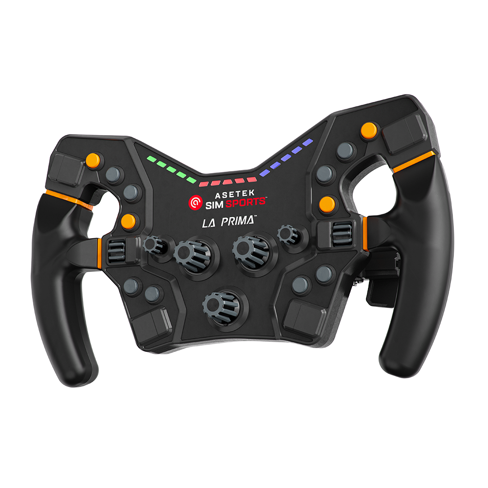 Asetek La Prima™ Formula Steering Wheel (Orange)