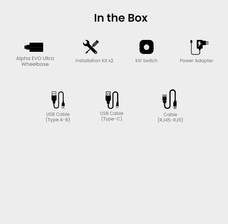 SIMAGIC Alpha EVO Ultra 28Nm Wheelbase