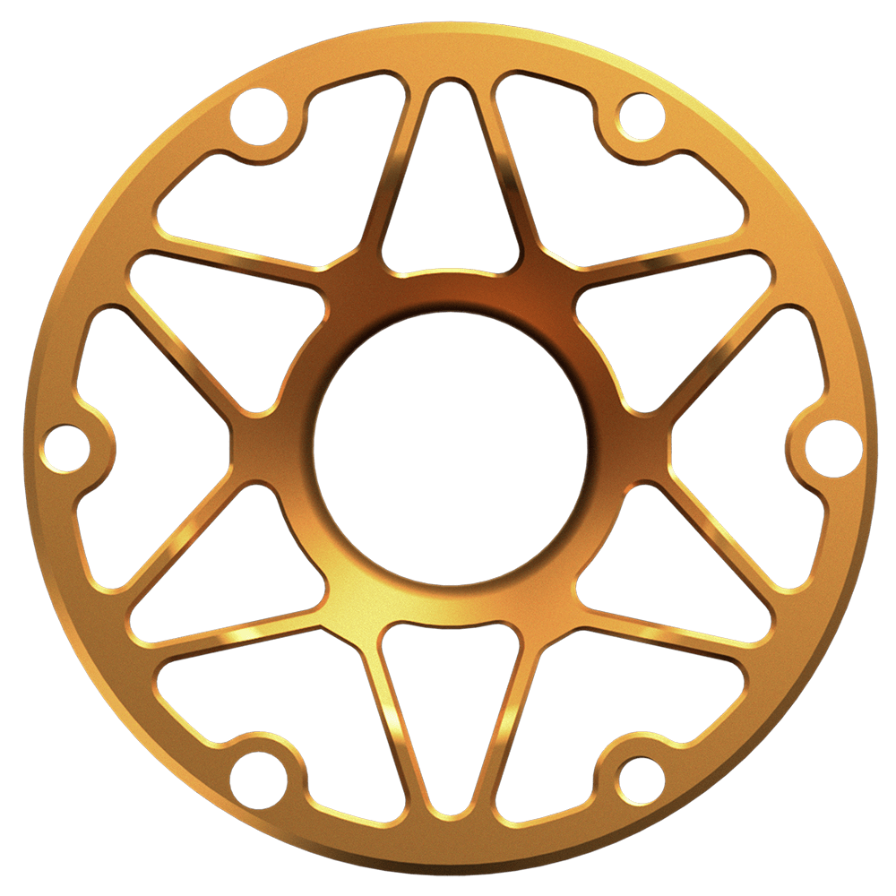 Spacer S100 (length 100mm) - black, gold, purple