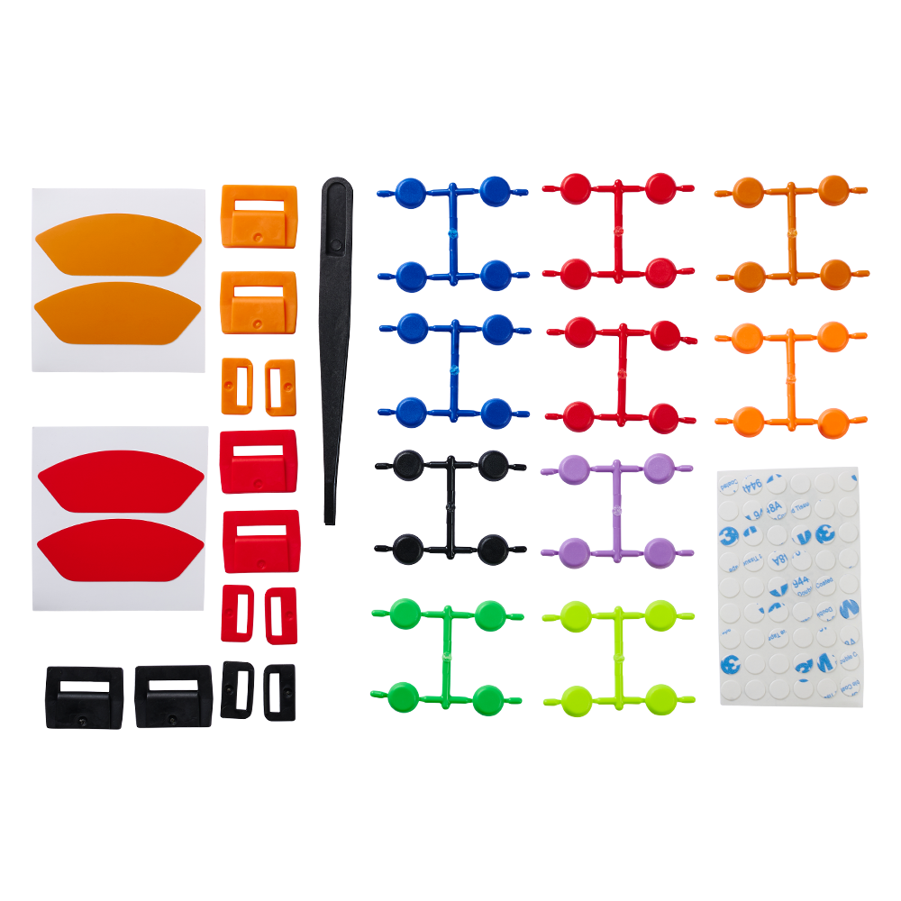 Kit de colorare a butoanelor volanului Asetek