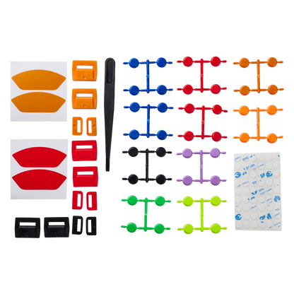 Kit de colorare a butoanelor volanului Asetek