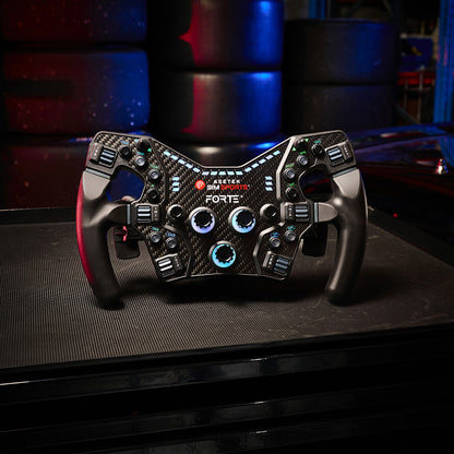 Forte® Formula Button Box (Black, Alu. Buttons)