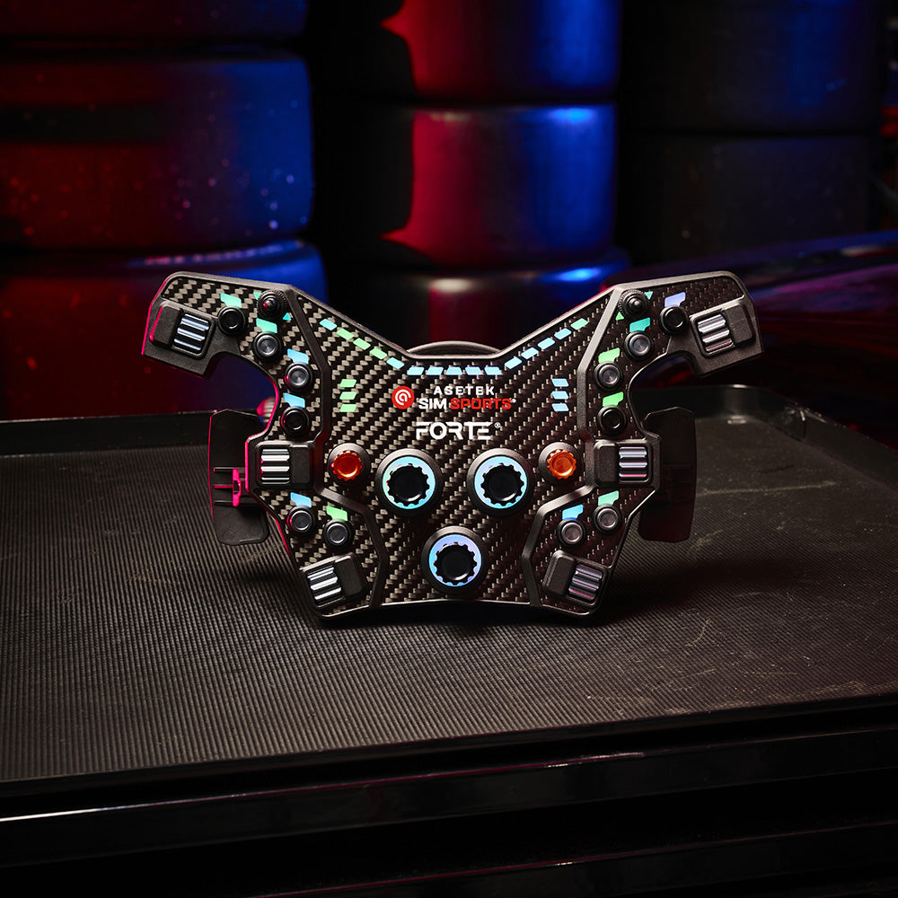 Forte® Formula Button Box (Black, Alu. Buttons)