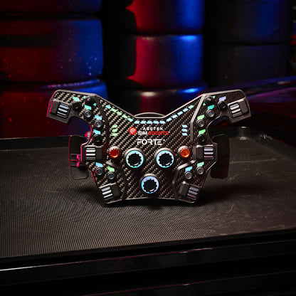 Forte® Formula Button Box (Black, Alu. Buttons)