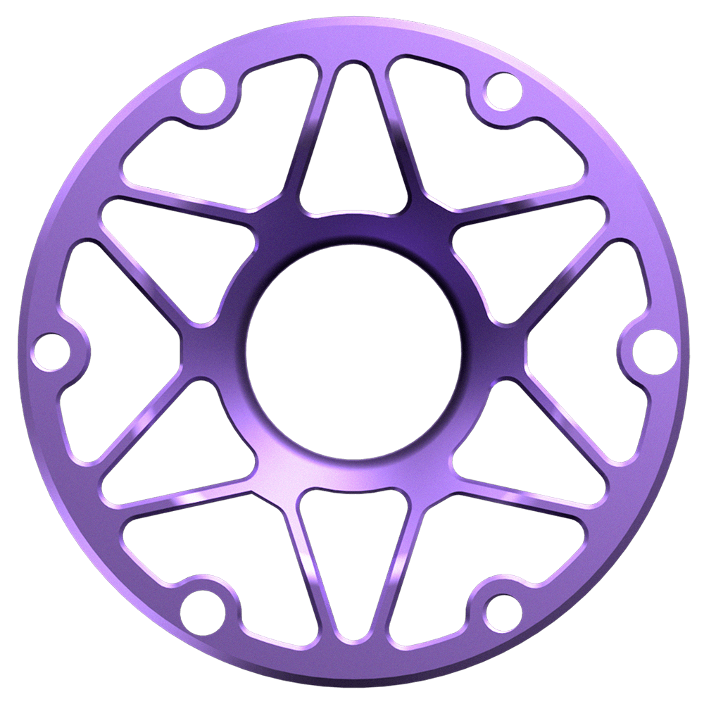 Spacer S50 (length 50mm) - black, gold, purple