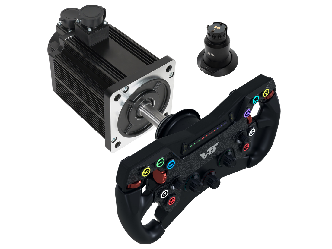 Volan VRS R295 + uDPF20 (9Nm) + QR Connect